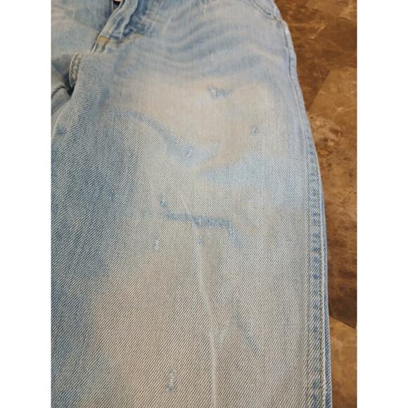 AMO Babe button fly distressed hems sweet cheeks  sz 25 - Picture 10 of 13